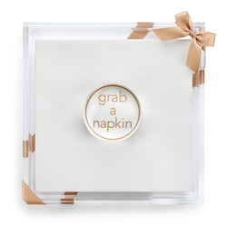 Grab a Napkin Acrylic Dinner Napkin Set