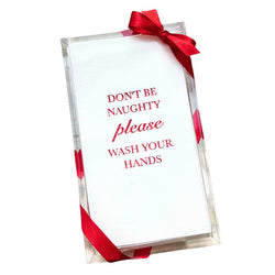 Cheeky Holiday Guest Towels Hostess Set