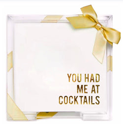 You Had Me at Cocktails Hostess Set