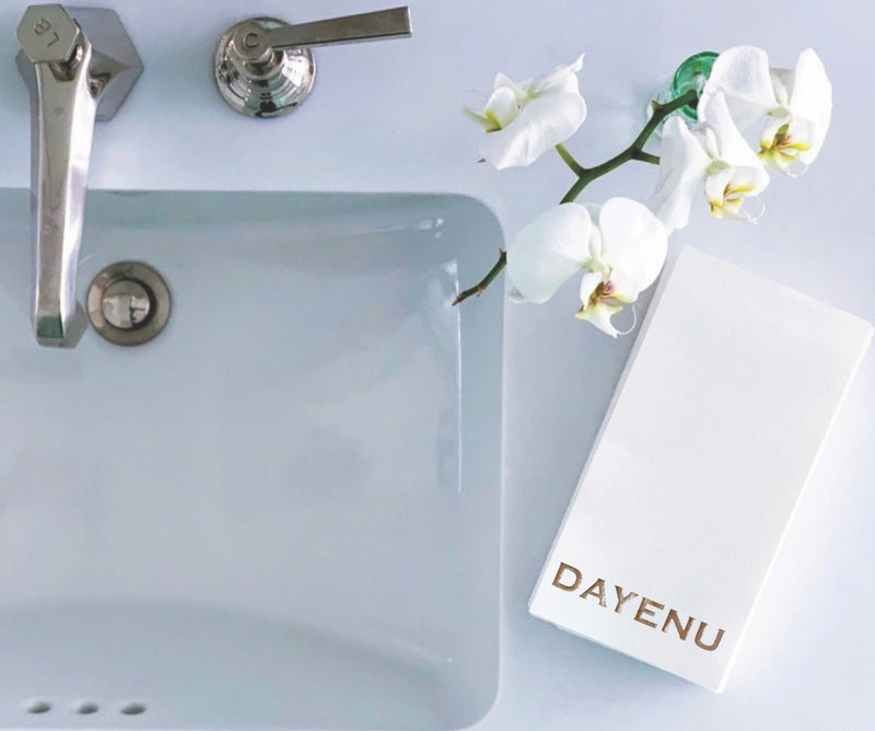 Dayenu Metallic Guest Towels