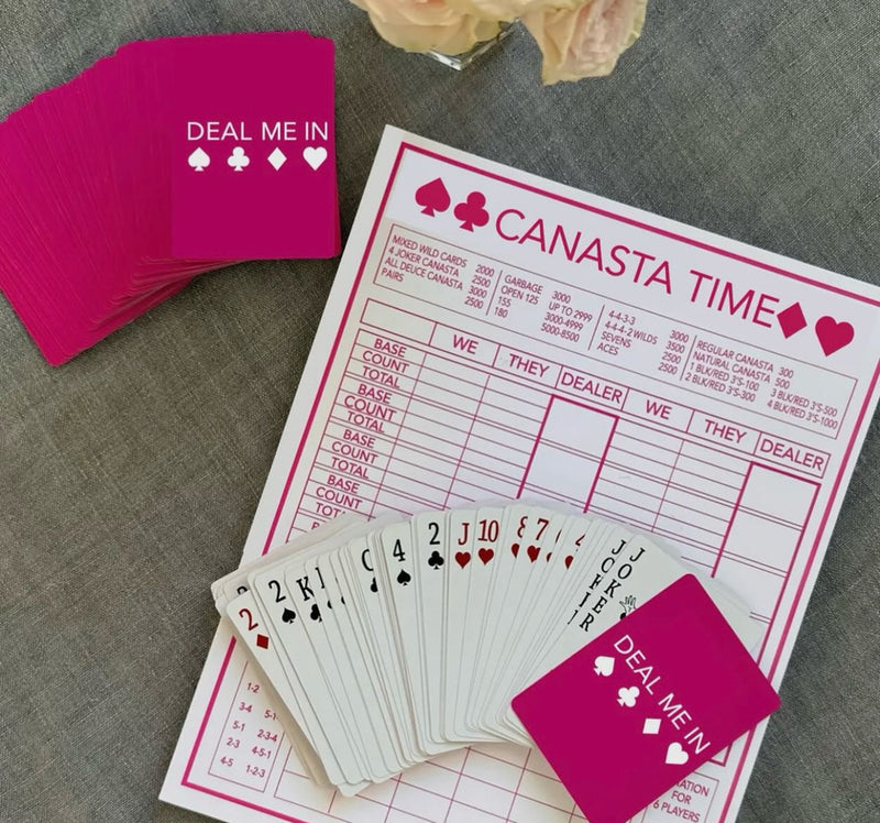 Canasta Time Canasta Notepad