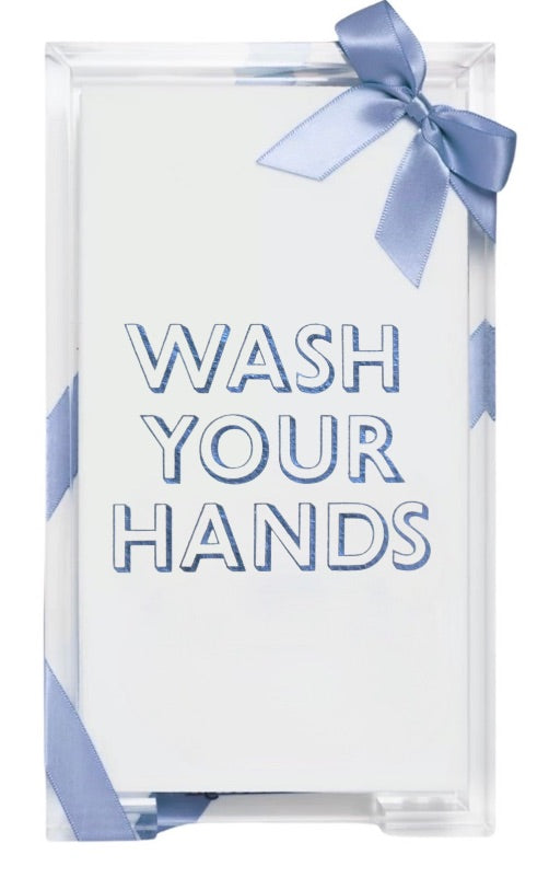 Wash Your Hands Guest Towels Hostess Set