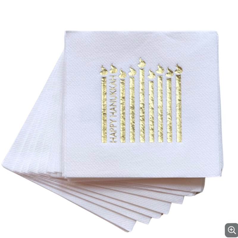 Happy Hanukkah Napkins