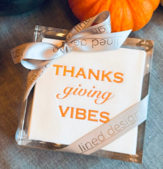 THANKS giving VIBES hostess set