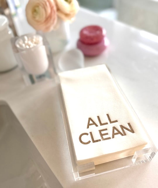 ALL CLEAN Guest Towel Gold Hostess Set