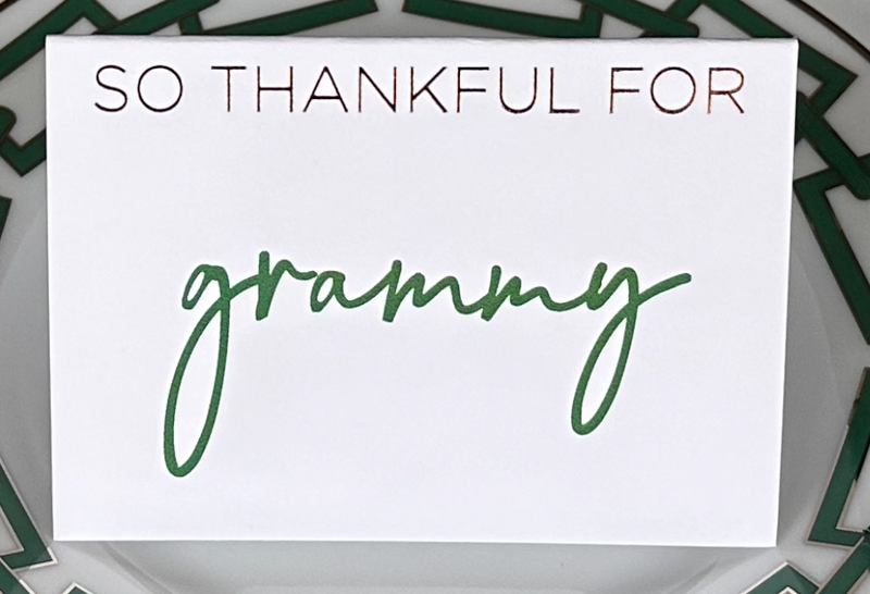 SO THANKFUL FOR YOU PLACE CARD: COPPER