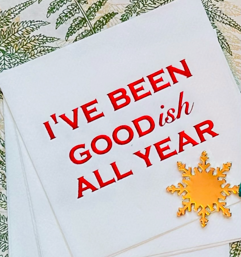 Goodish Christmas Napkins