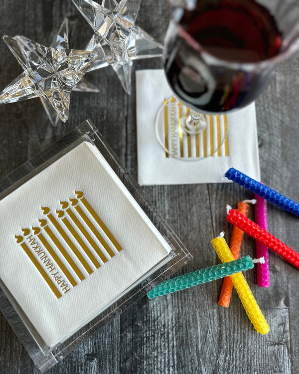 Happy Haukkah Hostess Gift: GOLD