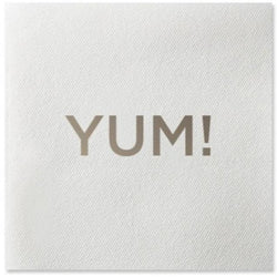 Message Luncheon Napkins Customizable