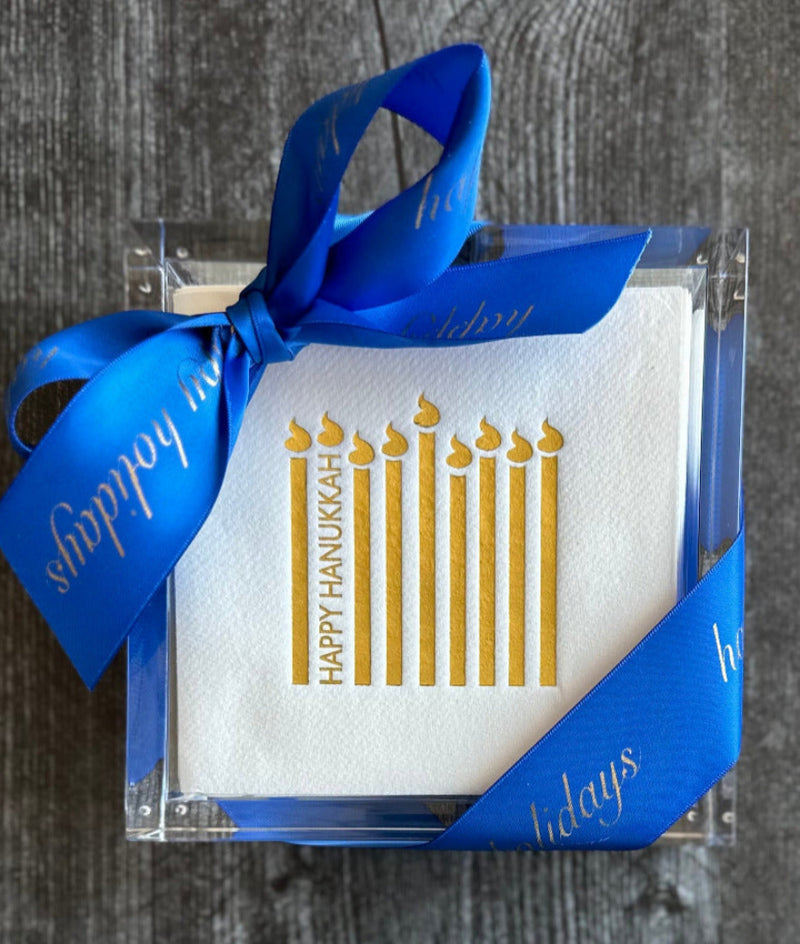 Happy Haukkah Hostess Gift: GOLD