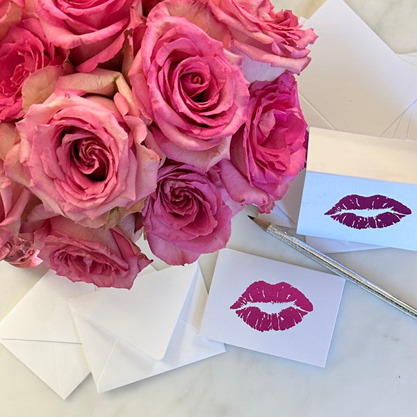 Pucker Up Gift Card Enclosure:  Pre-printed