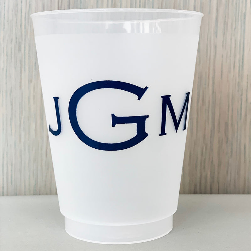 Monogram Cup Set