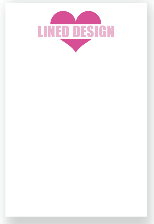 Jumbo Icon Notepad           Customizable