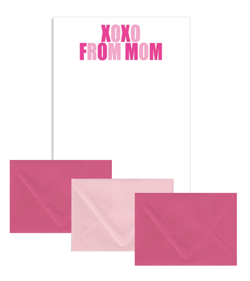 XOXO From Mom Printed Notebook - Best Writing Pads