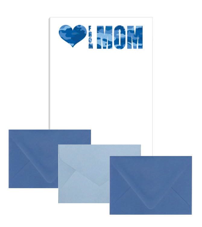 Love Heart From Mom Notepad