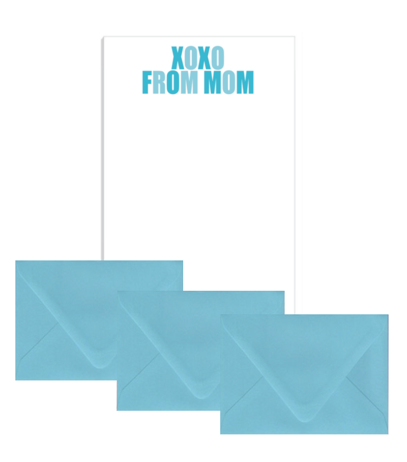 XOXO From Mom Printed Notebook - Best Writing Pads