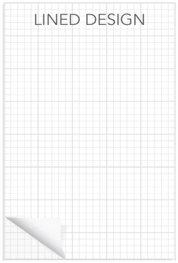 Jumbo Graph Notepad:         Customizable