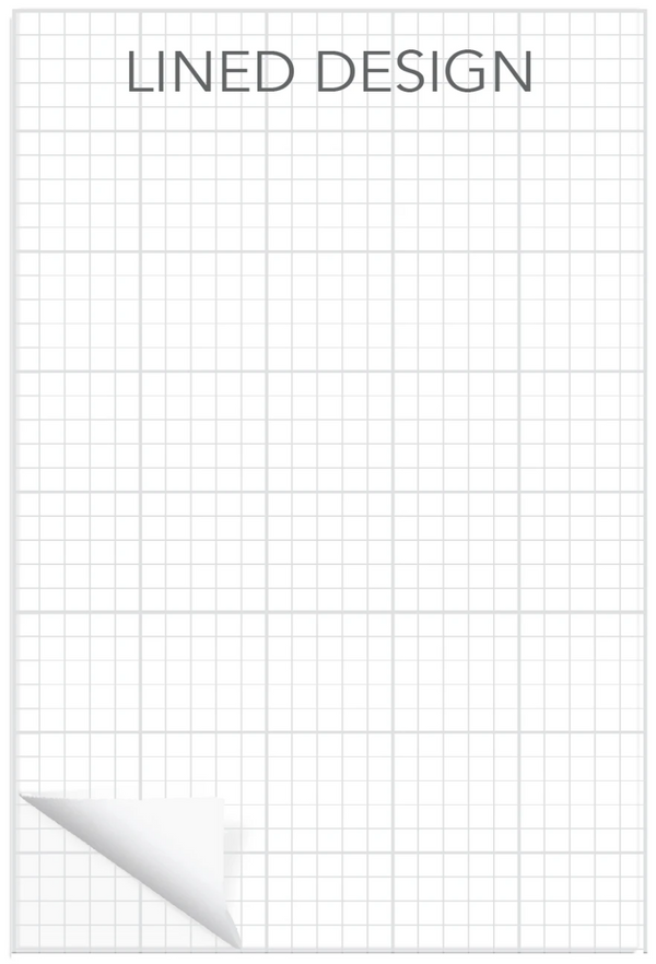 Jumbo Graph Notepad:         Customizable