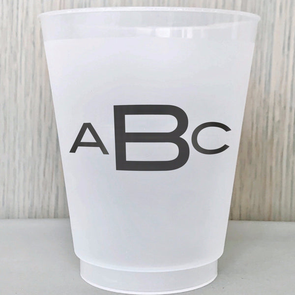 Monogram Cup Set