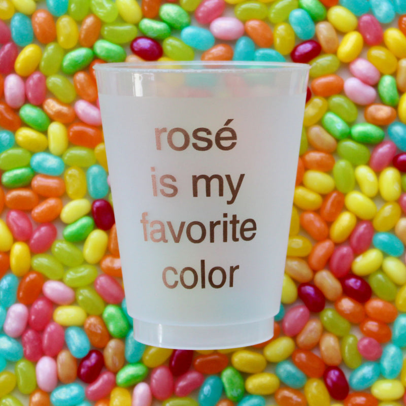 Rosé Is My Favorite Color Cup Set