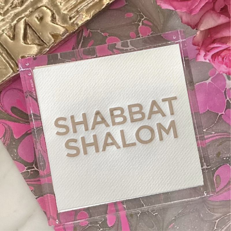 Shabbat Shalom Hostess Set